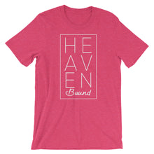 Load image into Gallery viewer, Heaven t-shirt Beauty Fashion Women Short Sleeve T-Shirt faith for hearts Blessed Arrow Letter Printed Solid Color 2019