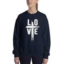 Load image into Gallery viewer, Christian Tees For Women | Love with Cross T Shirt | Women's Christian Tees | Women T Shirt | Christian T Shirts | Women's Shirts