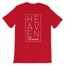 Load image into Gallery viewer, Heaven t-shirt Beauty Fashion Women Short Sleeve T-Shirt faith for hearts Blessed Arrow Letter Printed Solid Color 2019