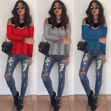 Load image into Gallery viewer, Long Sleeve 2019 Blouse Women Long Sleeve