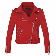 Load image into Gallery viewer, Womens red Velvet Jacket