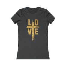 Load image into Gallery viewer, Love Premium Women T-Shirt [Gold Edition]