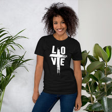 Load image into Gallery viewer, Christian Love T-Shirt with Cross - Christian Shirts for Women - FaithForHearts
