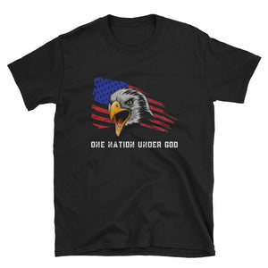 One Nation Under God Premium T-Shirt - Faith For Hearts | Christian shirts for men