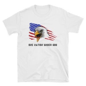 One Nation Under God Premium T-Shirt - Faith For Hearts | Christian shirts for men