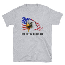 Load image into Gallery viewer, One Nation Under God Premium T-Shirt - Faith For Hearts | Christian shirts for men