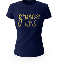 Load image into Gallery viewer, Christian T-shirts for Women - Ladies Top - Funny Shirts Graphic Tees Mothers Day Gift, Faith Hope Love 4 Given