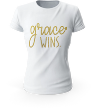 Load image into Gallery viewer, Christian T-shirts for Women - Ladies Top - Funny Shirts Graphic Tees Mothers Day Gift, Faith Hope Love 4 Given